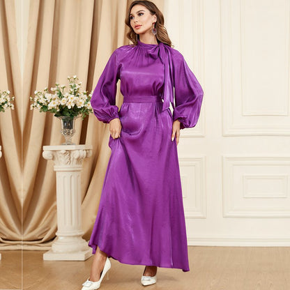 Muslim Women Arab Elegant Abaya Dress