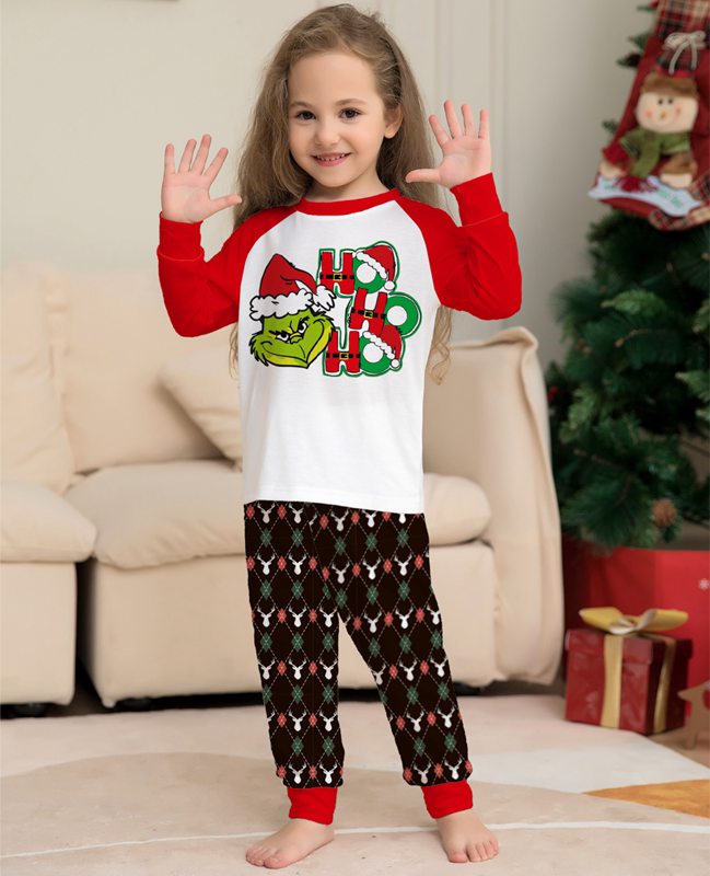 Christmas Pjs Matching Family Loungewear Pajamas Set