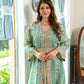 Eid Dress Elegant Embroidery Caftan Kaftan Dress With Satin Lining