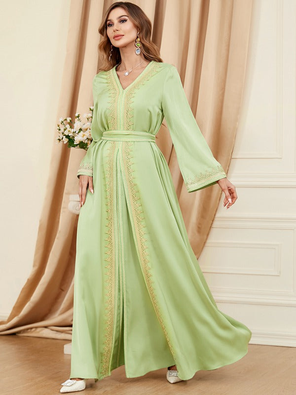 Caftan best sale vert clair