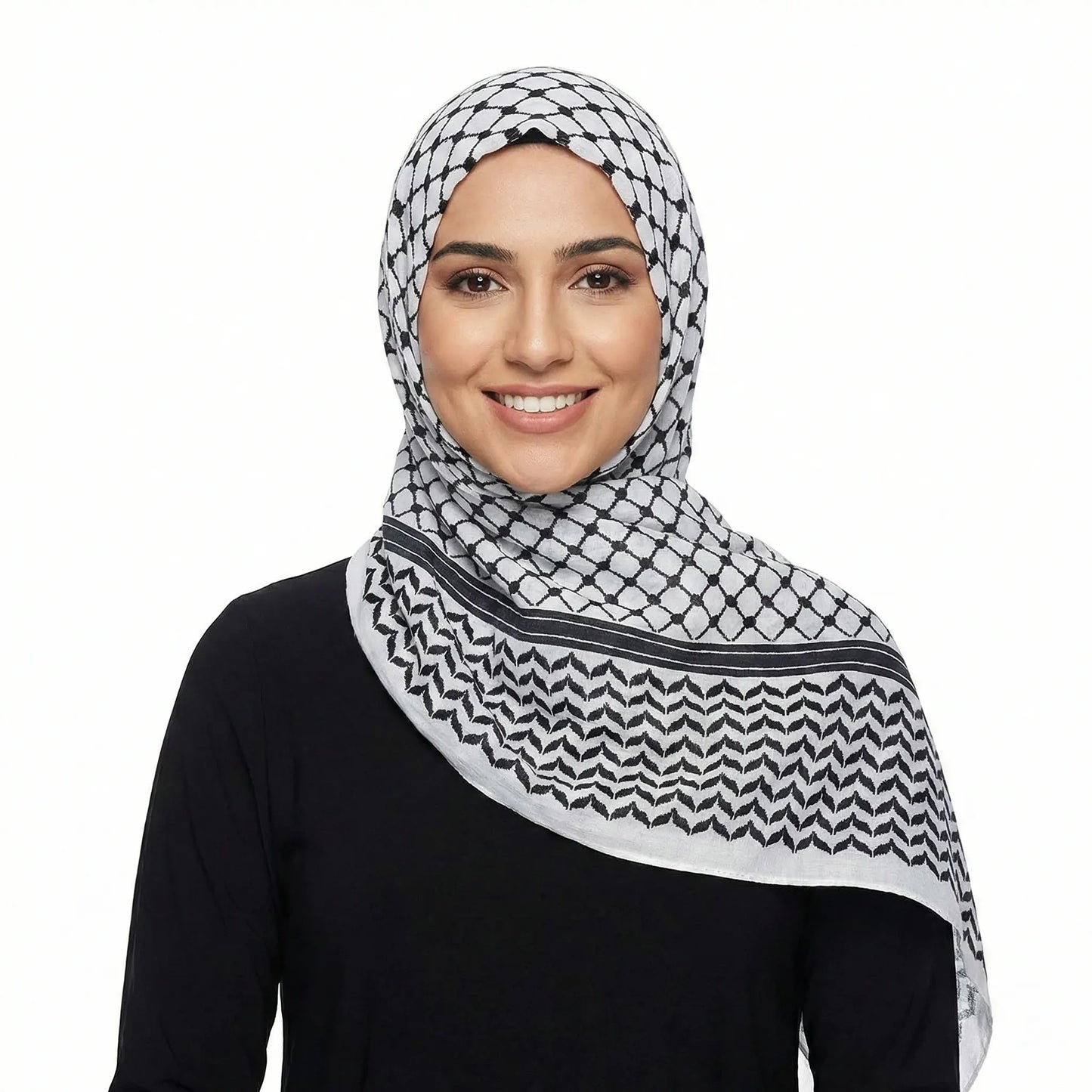 20 Colors Options Chiffon Keffiyeh Palestine Hijab For Women