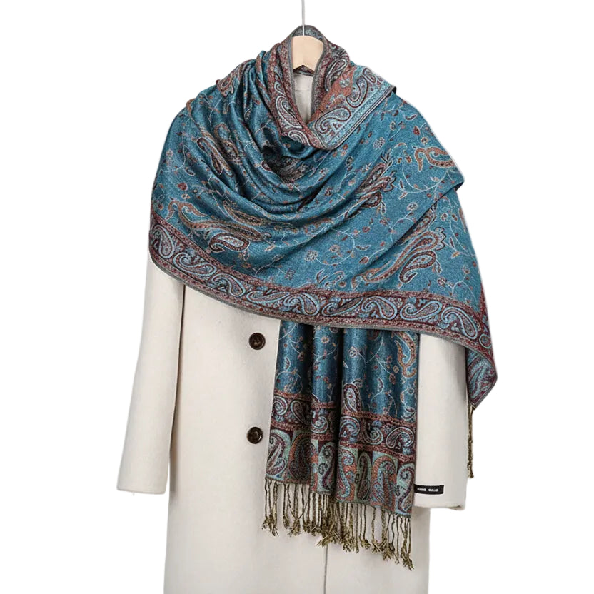 Muslim Women  Embroidery Tassel Hijab Scarf #26VS737