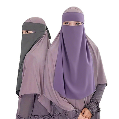 Urgarment Muslim Women Full Face Niqab Veil