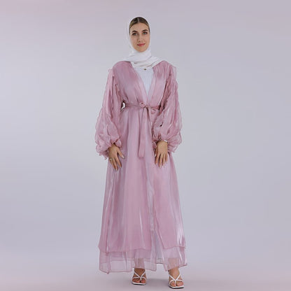 Islamic Clothing Modern Open Abaya Dubai