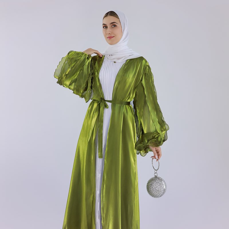 Islamic Clothing Modern Open Abaya Dubai