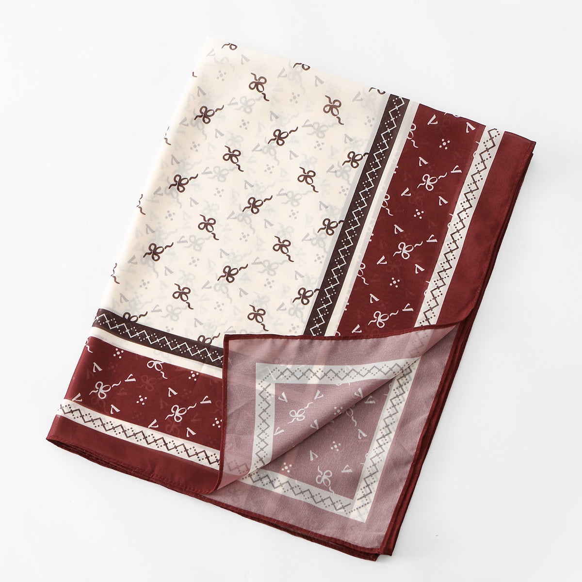 Muslim Women Chiffon Printed Hijab Scarf Shawl #26YW500