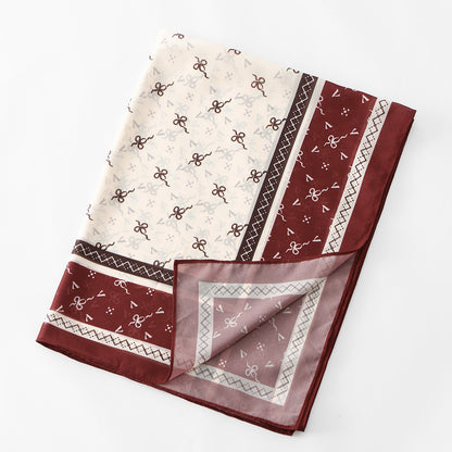 Muslim Women Chiffon Printed Hijab Scarf Shawl #26YW500