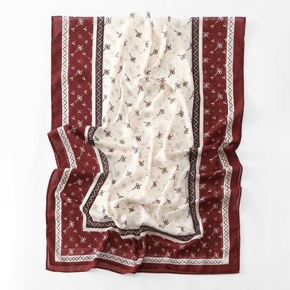 Muslim Women Chiffon Printed Hijab Scarf Shawl #26YW500