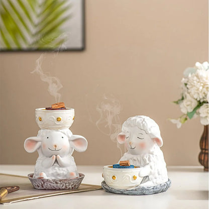 Arabic Eid al-Adha Sheep Bakhoor Incense Burner Holder