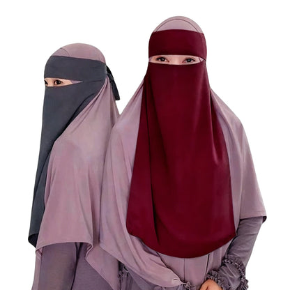 Urgarment Muslim Women Full Face Niqab Veil
