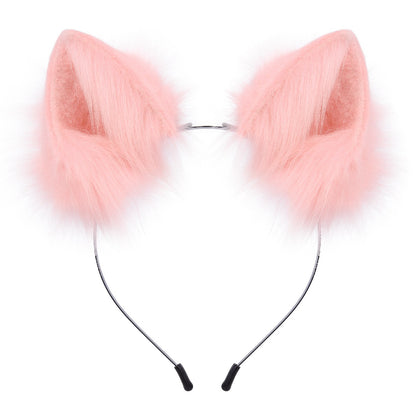Fox Ears Headband - Wolf Ears Headband - Cat Ears Headband - Animal Cosplay Ears Costume