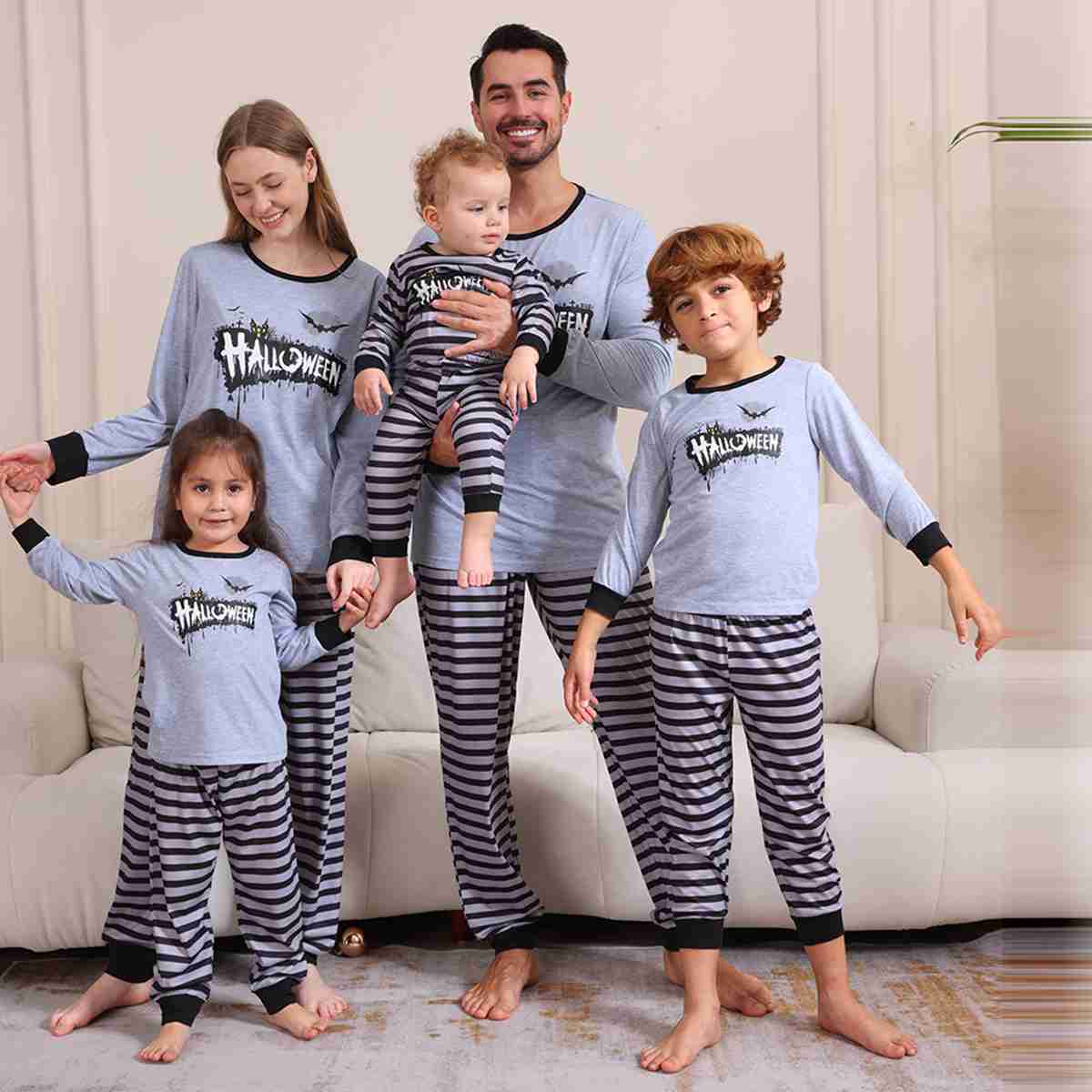 Matching Halloween Pajamas Pjs For Family