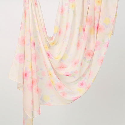 Muslim Women Chiffon Printed Hijab Scarf #26YW578