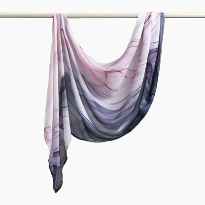 Muslim Women Voile Printed Hijab Scarf Shawl #26YW501