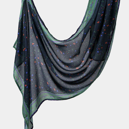 Muslim Women Printed Voile Hijab Scarf #26YW539