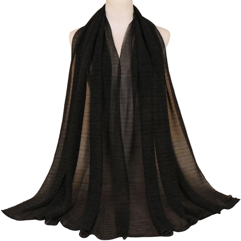 Muslim Women Gold Thread Hijab Scarf #26YW71