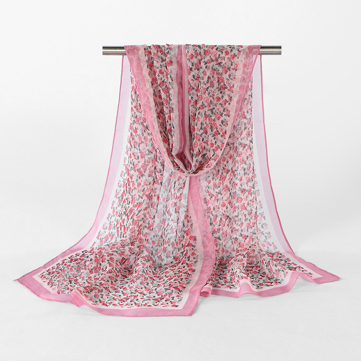 Muslim Women Floral Printed Hijab Scarf #26QQ018