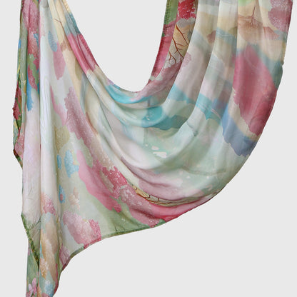 Muslim Women Printed Hijab Scarf #26YW554