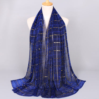 Muslim Women Sequins Hijab Scarf #26VS064