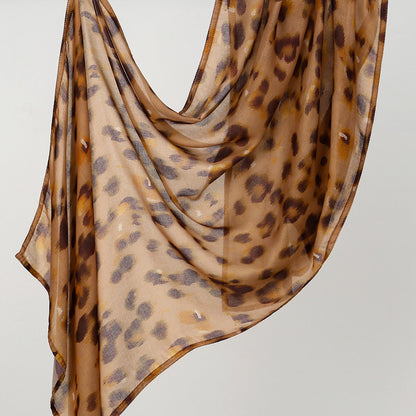 Muslim Women Printed Voile Hijab Scarf #26YW539