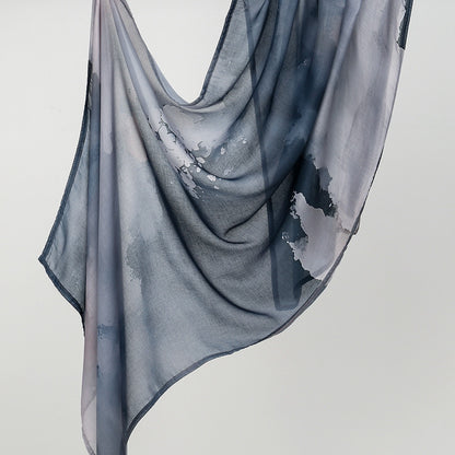 Muslim Women Printed Voile Hijab Scarf #26YW539