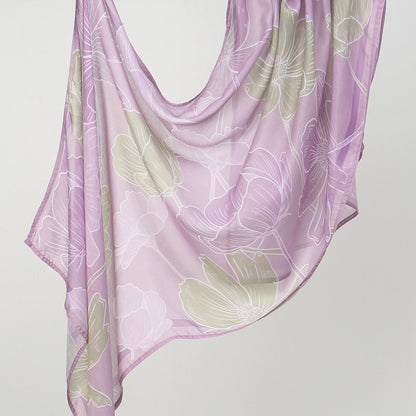 Muslim Women Printed Voile Hijab Scarf #26YW539