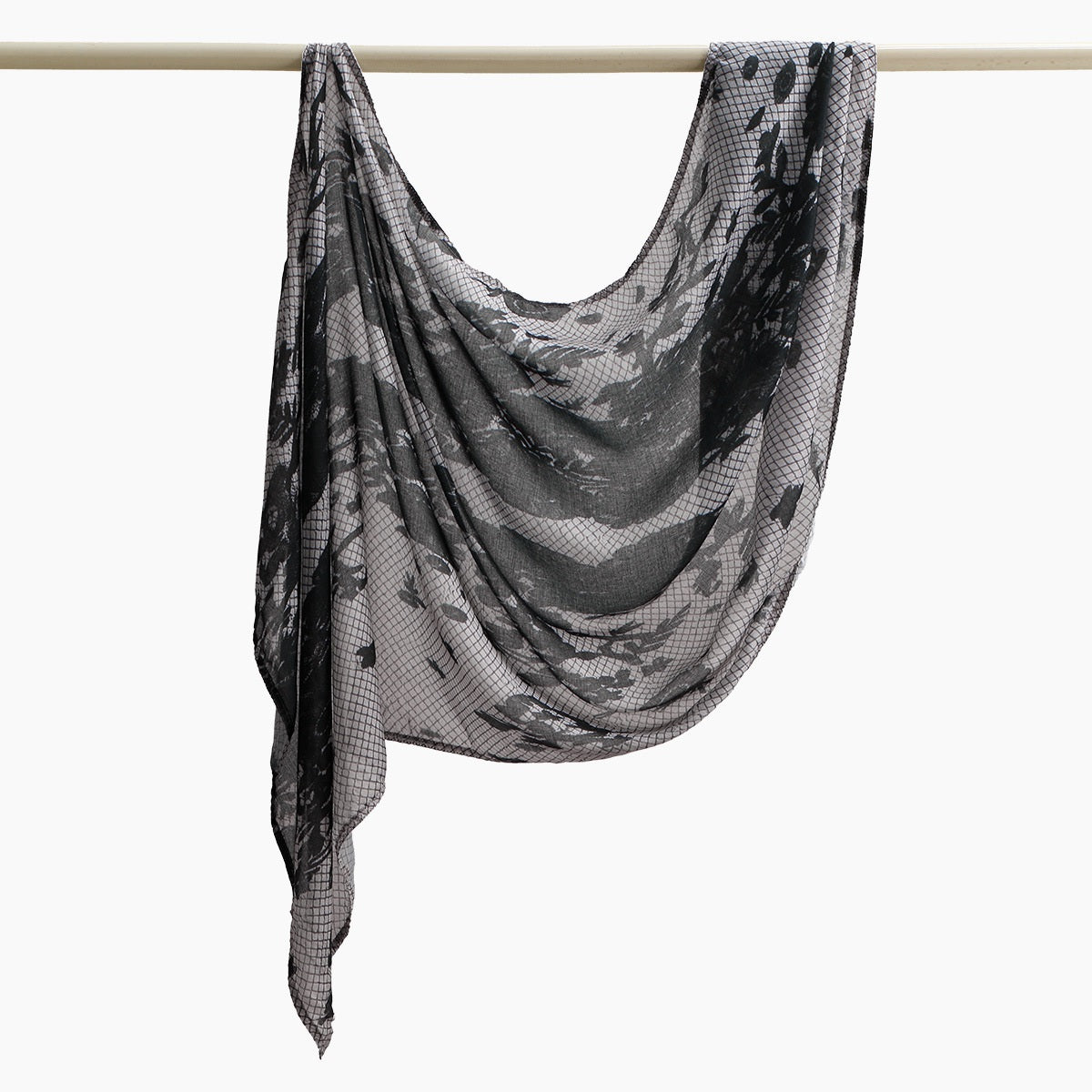 Muslim Women Voile Printed Hijab Scarf Shawl #26YW501