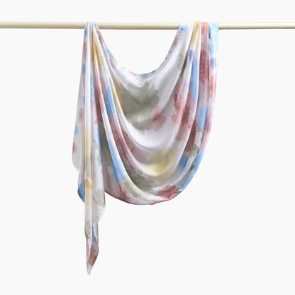 Muslim Women Voile Printed Hijab Scarf Shawl #26YW501