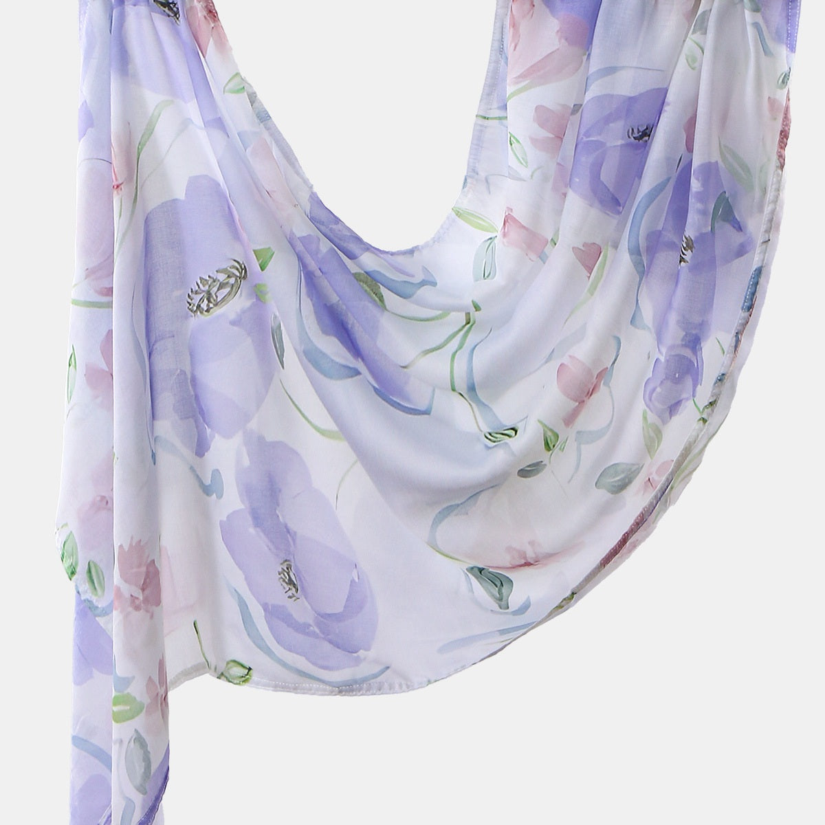 Muslim Women Printed Voile Hijab Scarf #26YW539