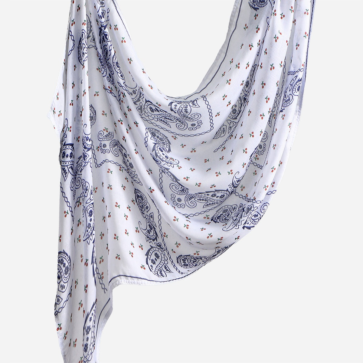 Muslim Women Voile Printed Hijab Scarf Shawl #26YW501