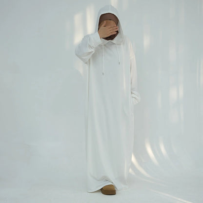 Hooded Abaya Hoodie Dress #24921