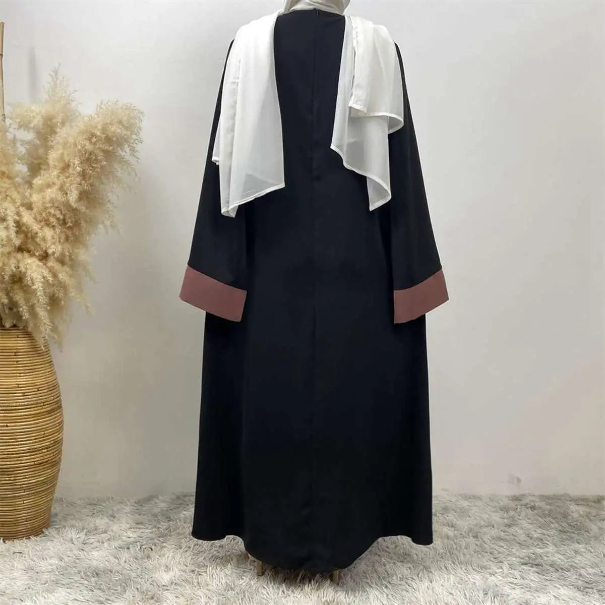 False Two-piece Muslim Women Abaya Dress