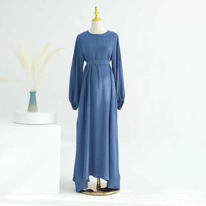 Muslim Women Cuff Sleeve Abaya Dress