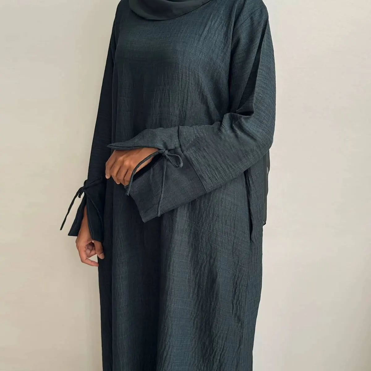 Wrinkle Abaya Dress Daily Wear #24946