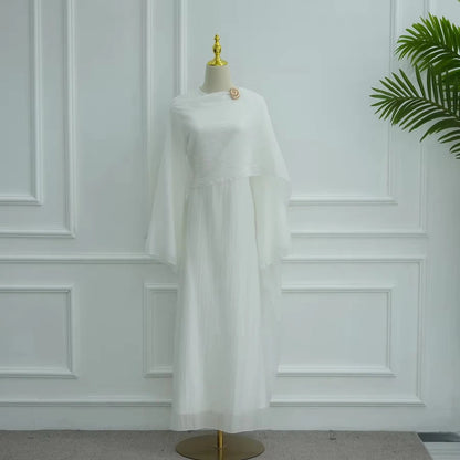 Double Layer Abaya Dress #251089