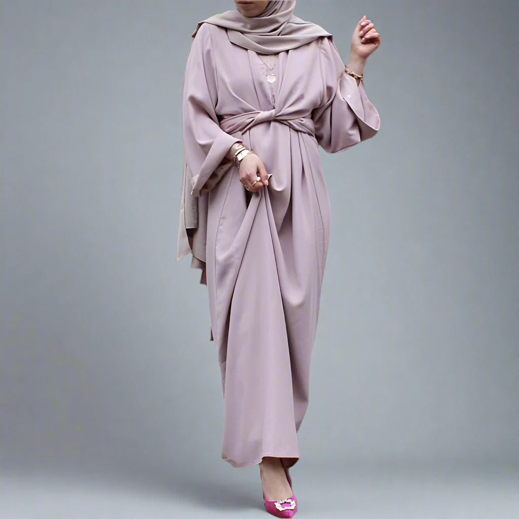 Fashion Multiple Wear Abaya Dress For Muslim Women