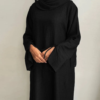 Wrinkle Abaya Dress Daily Wear #24946