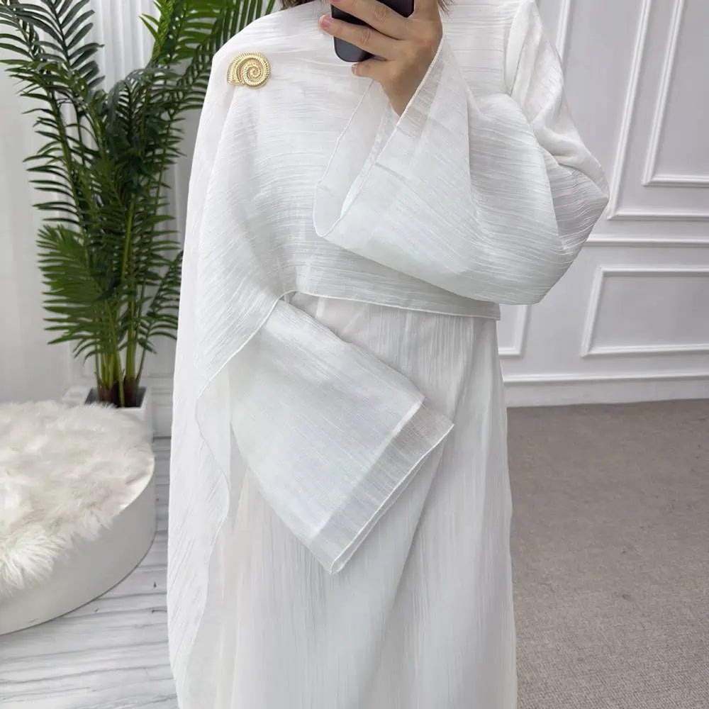 Double Layer Abaya Dress #251089
