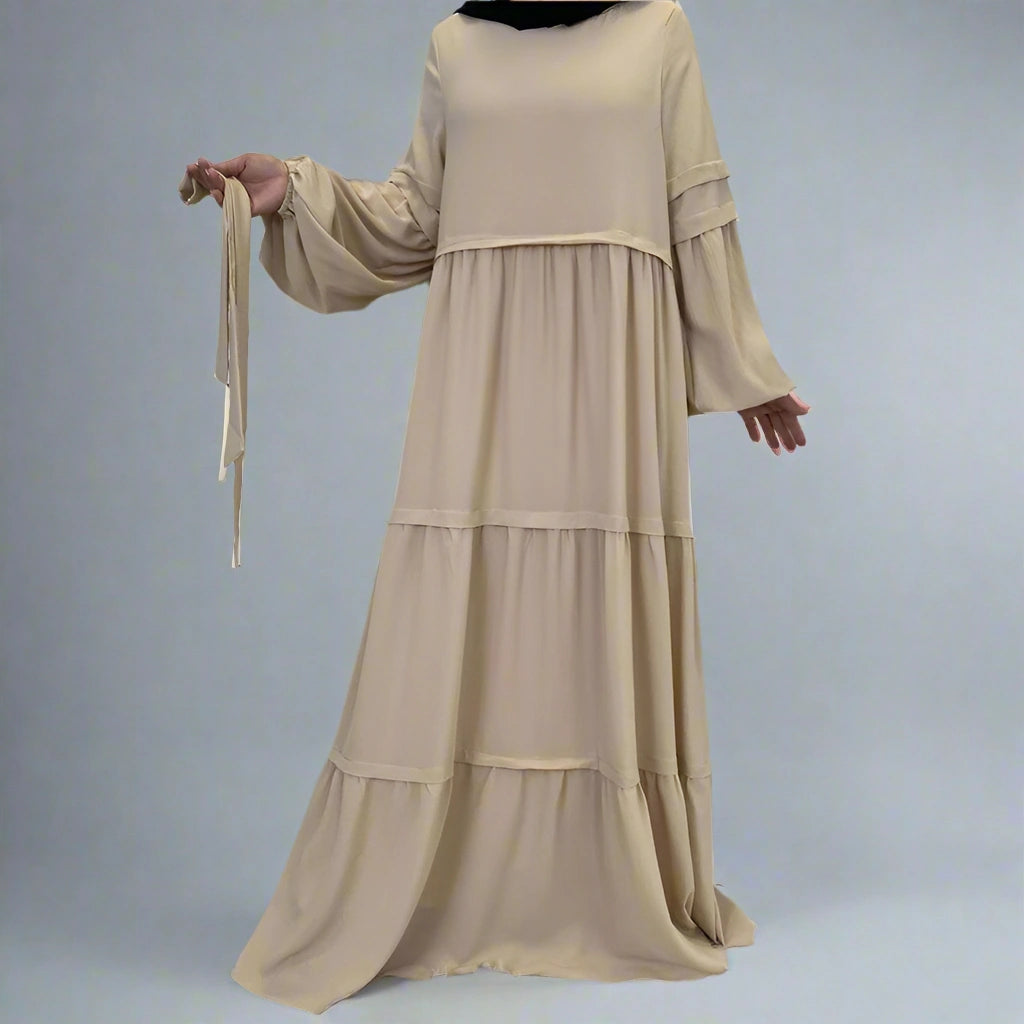 Chiffon Abaya Dress For Muslim Women