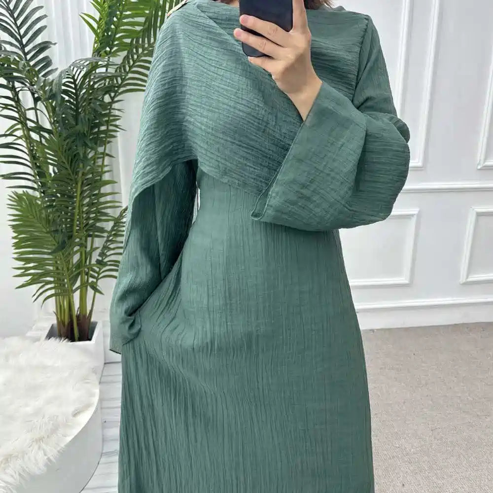 Double Layer Abaya Dress #251089