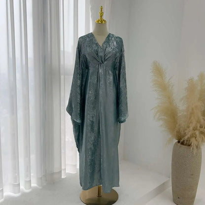 Sparkling Bronzing Farasha Abaya Dress