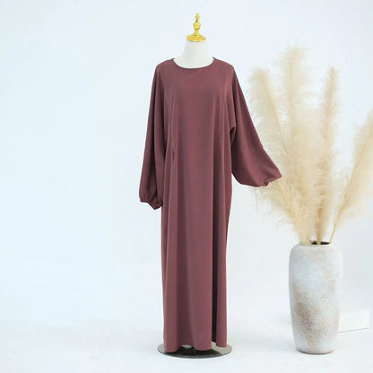 Breastfeeding Nursing Wear Nida Abaya Dress