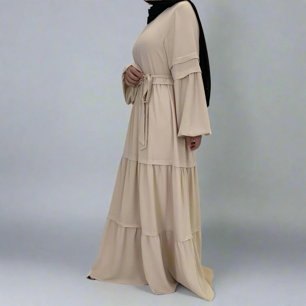 Chiffon Abaya Dress For Muslim Women