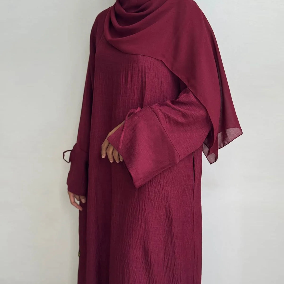 Wrinkle Abaya Dress Daily Wear #24946