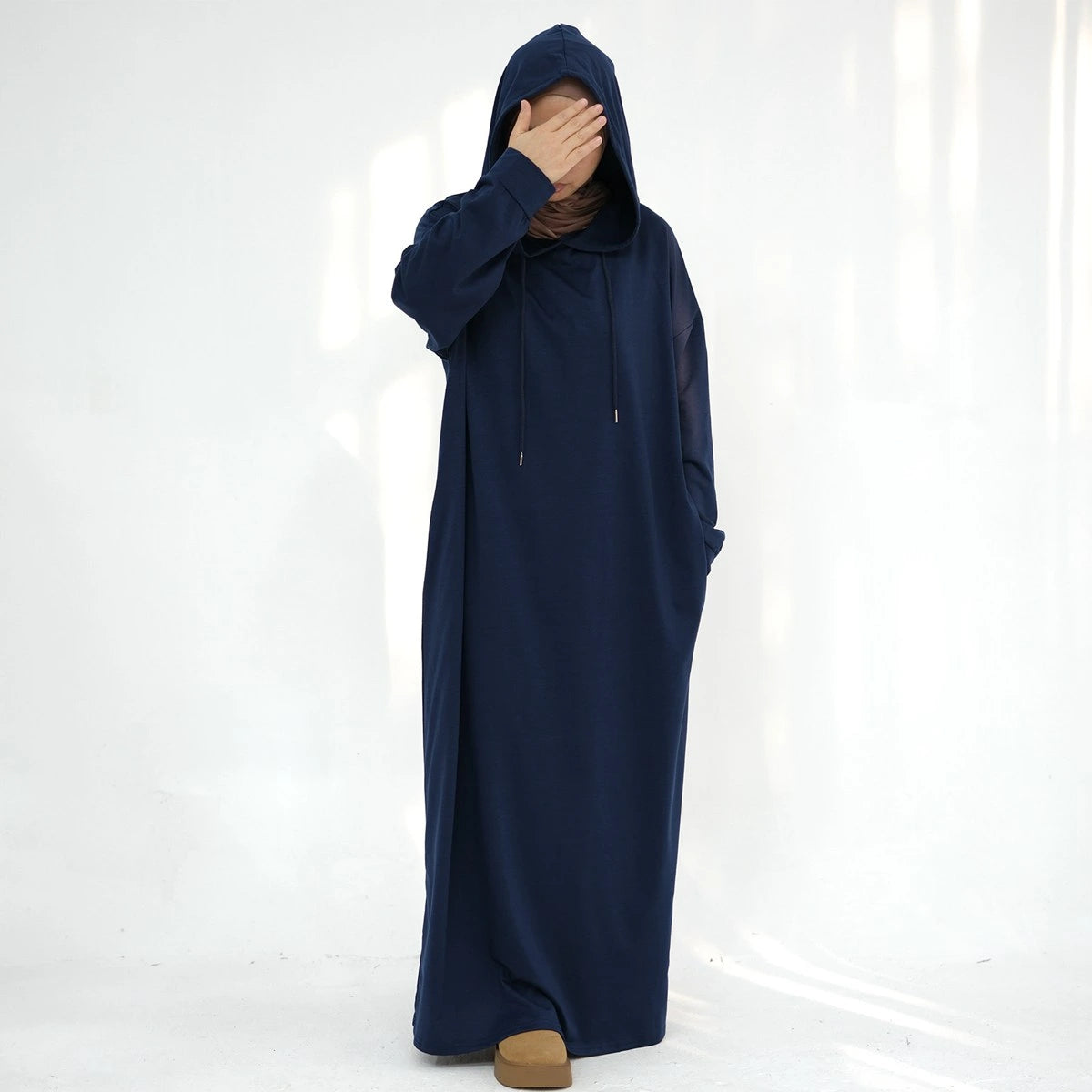 Hooded Abaya Hoodie Dress #24921