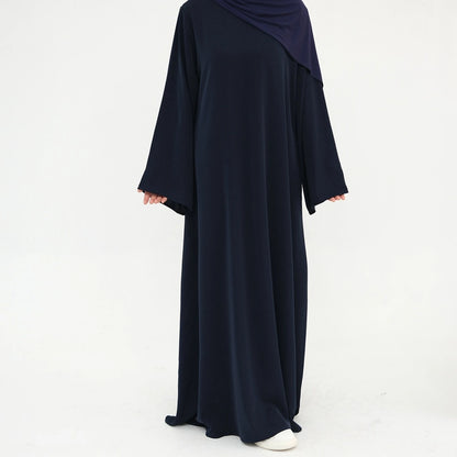 13 Color Options Nida Plain Abaya Dress #251046