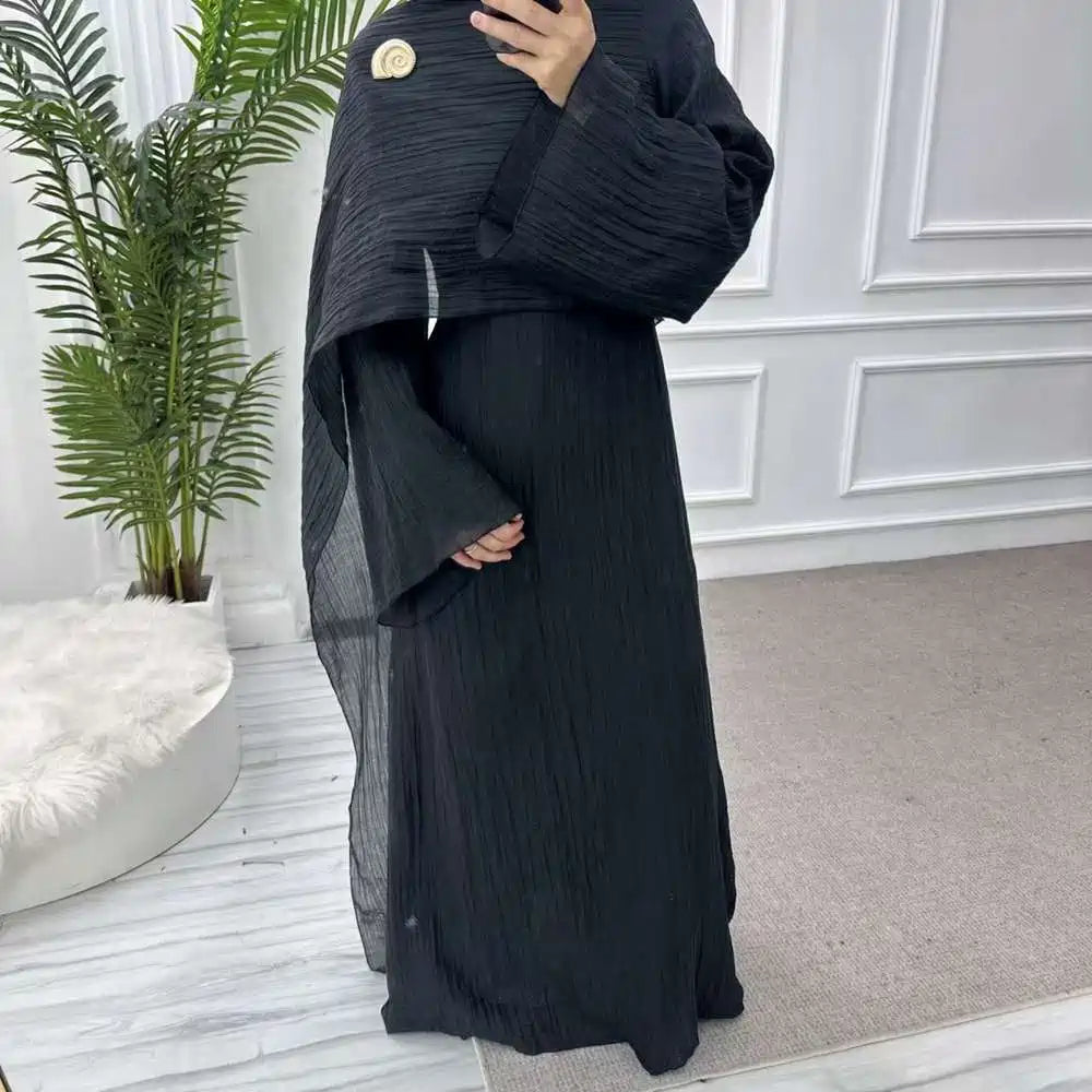 Double Layer Abaya Dress #251089