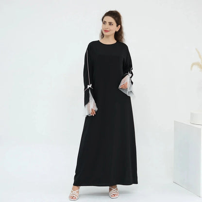 Nida Lace Abaya Dress - #251016