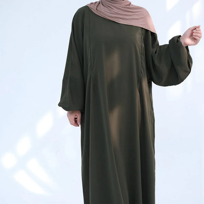 Breastfeeding Nursing Wear Nida Abaya Dress