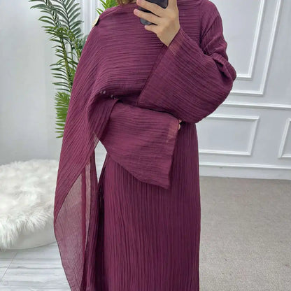 Double Layer Abaya Dress #251089
